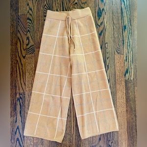 Bohme Georgina Plaid Knit Pants